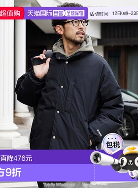 1h可退 Plus Phenix男装GORE-TEX防风轻量羽绒夹克宽松五口袋设计