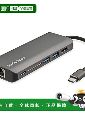 【日本直邮】STARTECH.com 扩展器 USB Type-C HDMI SD卡读卡器 U