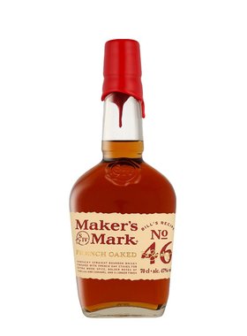 欧洲直邮Maker'S Mark美格46肯塔基波本威士忌47%单一麦芽700ml