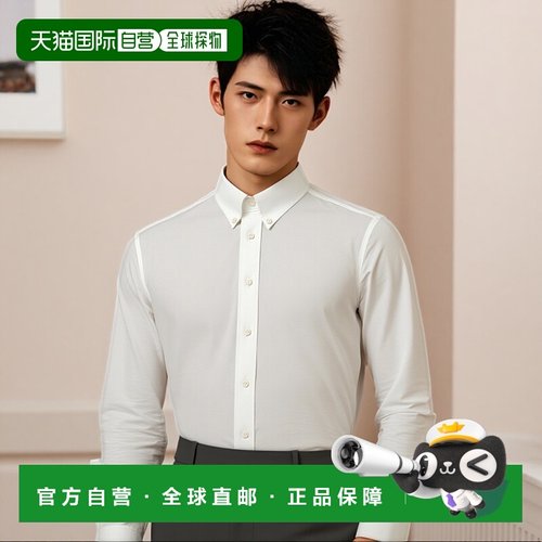 1h可退 香港直邮潮奢 Givenchy 纪梵希 男士 长袖衬衫 BM612V15H7