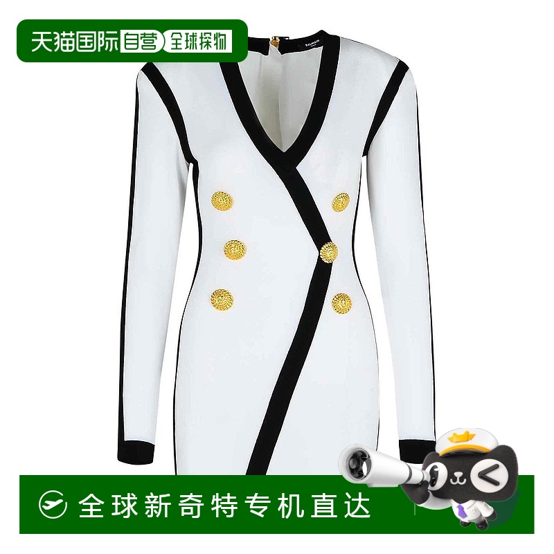1h可退 香港直邮BALMAIN 女士外套 EF0R8058KI48GAB SS2025 花色