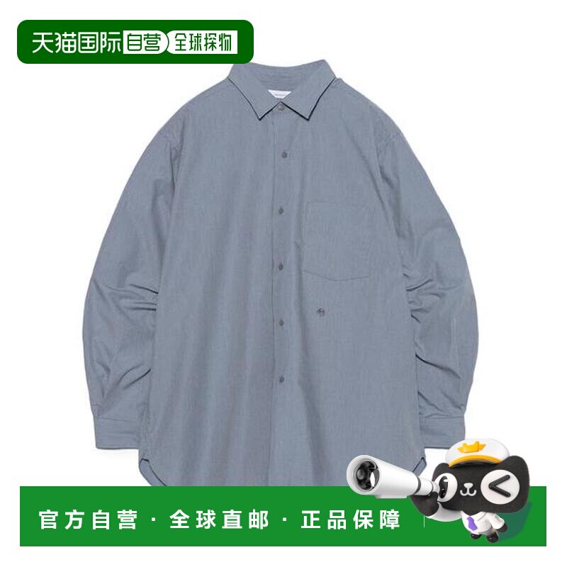 日本直邮nanamica 高机能混纺常规领条纹衬衫男装 【付后1h可退】图片