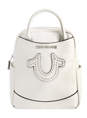 【美国奥莱】直发 True Religion 镶嵌马蹄迷你背包 - 白色