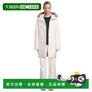1h可退 香港直邮the north face 北面 女士 极地大衣 beige米色