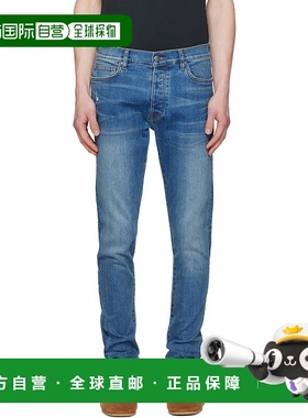 香港直邮AMIRI 男士 蓝色 Stack 牛仔裤 PXMD002 blue蓝色 舒适时