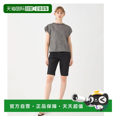 日本直邮Ballsey 涤纶粘胶混纺 法式短袖衬衫 休闲衬衫/罩衫上衣