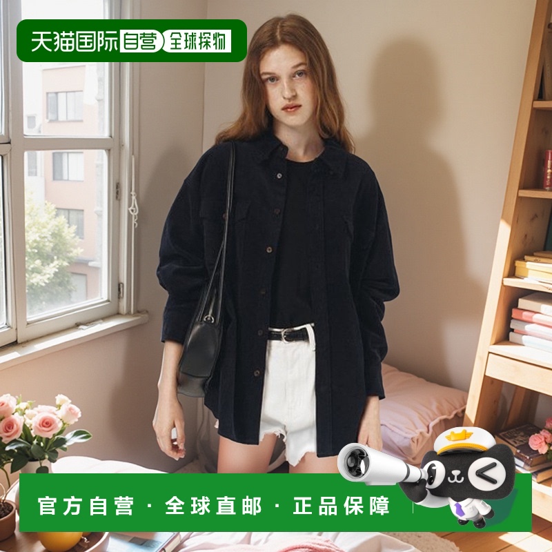 韩国直邮Dunst2023秋冬新品中性风经典女款衬衫UDSH3C104N2