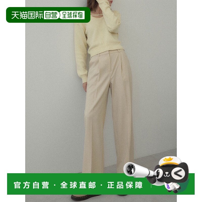 韩国直邮LOEUVRE正品 女装休闲裤303595815One-Tuck Slacks SW3XL