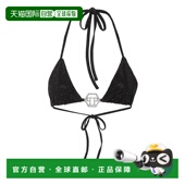 黑色 自营philipp plein顶级比基尼石 美国奥莱直发性感背心吊带