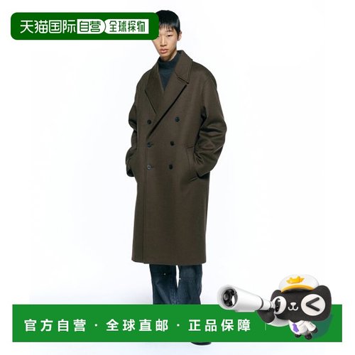 韩国直邮INSILENCE设计师款通用日常休闲宽松时尚大衣IM2C4CT02BR