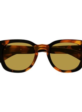 Gucci 古驰 男士 几何框太阳镜 GG1518S brown棕色 舒适时尚