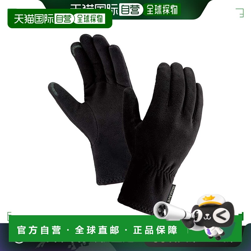 日潮跑腿Montbell蒙贝欧男手套沙米斯格罗夫保暖护手BK S1118478