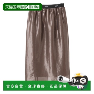 女士腰部LOGO光泽感透视裙 TOKYO A2853 日本直邮CONVERSE 1h可退