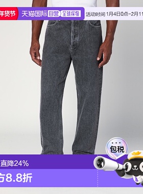 1h可退 香港直邮AGOLDE 男士 Washed-effect 灰色牛仔裤 A6421346