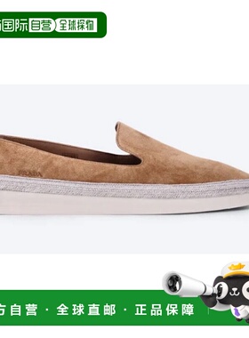 香港直邮PRADA 男士商务休闲鞋  2DG157054F0401 SS2025男鞋橙色