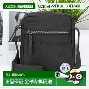 欧洲直邮polo ralph lauren 拉夫劳伦 男包 品牌标识单肩斜挎包