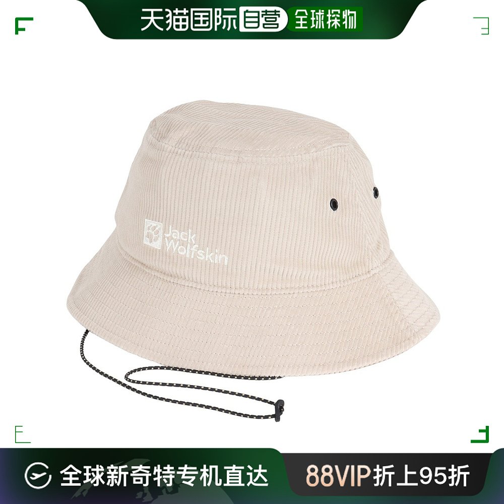 日潮跑腿JackWolfskin（男式、女式）帽子 JP CORDS渔夫帽 V2 50