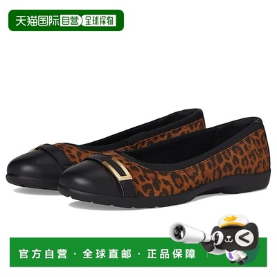 1h可退 香港直邮潮奢 Clarks 其乐 女士 Meadow 玫瑰平底鞋