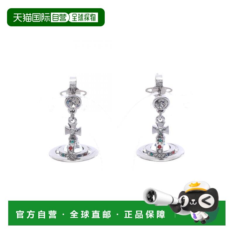 日本直邮中古Vivienne Westwood薇薇安女S级99新earrings耳环耳夹
