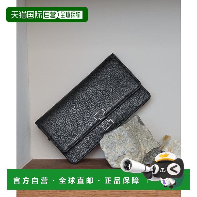 1h可退 日本直邮官方授权 IACUCCI 双色长款鹿皮钱包 CERVO