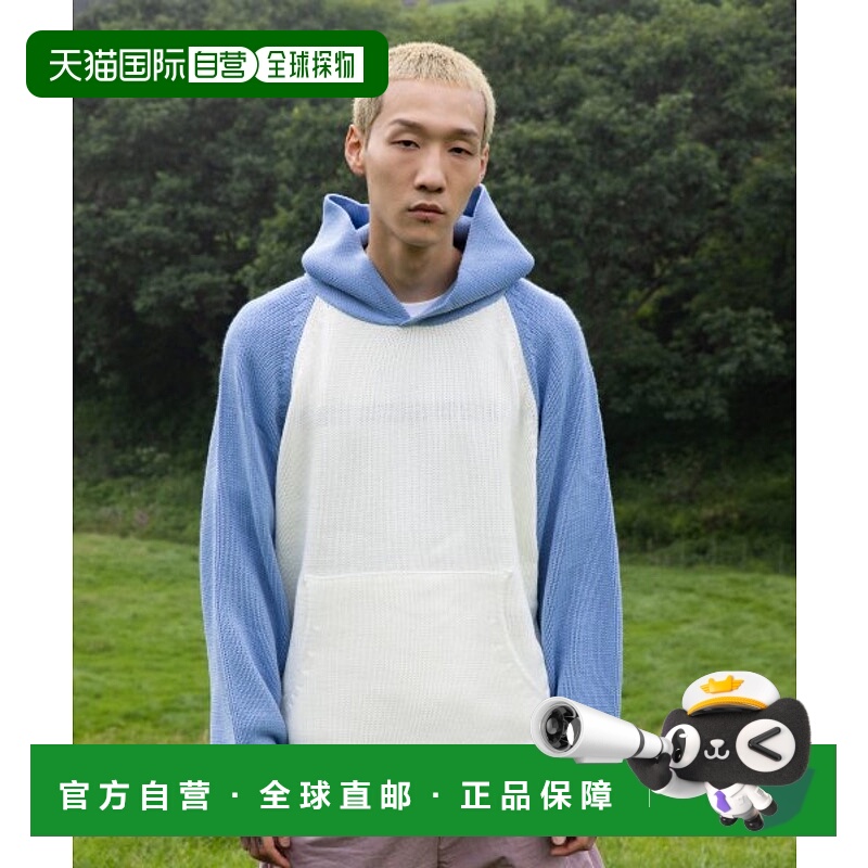 韩国直邮XTONZ 男士男针织xtk033羊毛毛衣帽衫