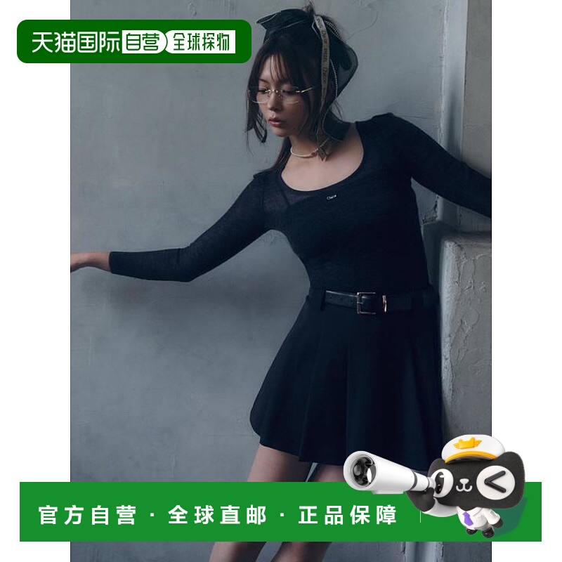 1h可退 日本直邮SNIDEL 层叠设计百褶半身裙 日系甜美穿搭裤子