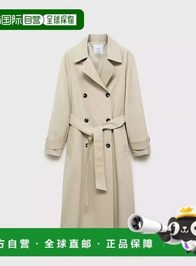 1h可退 【美国直邮】mango 女士 风衣