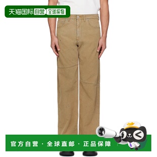 香港直邮Mm6 Maison Margiela 马丁 马吉拉 MM6 男士 驼色 Straig