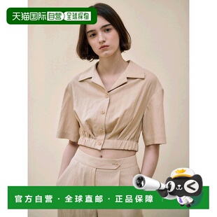 韩国直邮LOEUVRE 女士女衬衫 Crease Bending Shirt SW2MB623-91