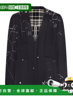 1h可退 香港直邮Rick Owens 印花衬衫 RU01F2290KP1CP