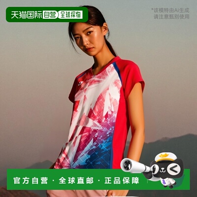 日本直邮YONEX 20787 女士运动T恤 羽毛球 网球 软式网球