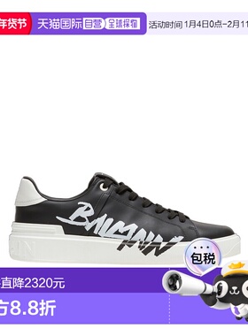 香港直邮Balmain 徽标印花休闲运动鞋 BM1VI288LBAL男鞋