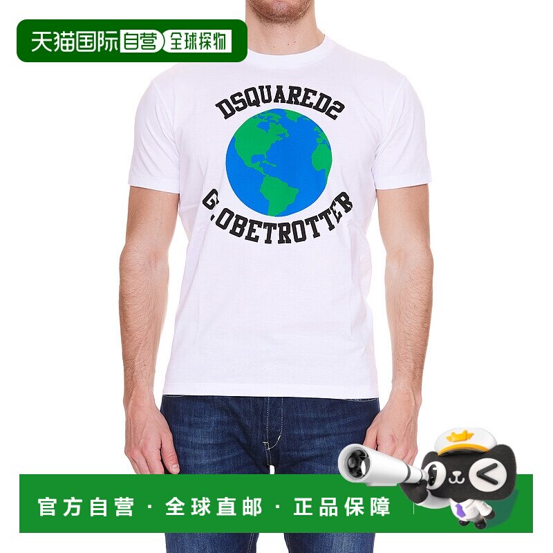 香港直邮DSQUARED2男士T恤S74GD1030S23009100短袖男装