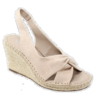 自营 charles david 值得注意 - 米色 美国奥莱直发女鞋凉鞋坡跟