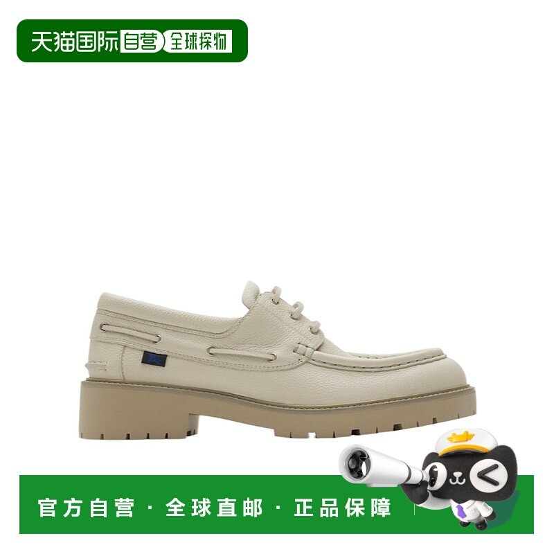 香港直邮BURBERRY 男士商务休闲鞋 81016311 SS2025 花色 Raft 帆