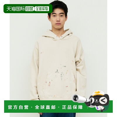 日本直邮ATELLIER WELLS BY JOHNBULL男女同款 画绘风连帽卫衣 WY