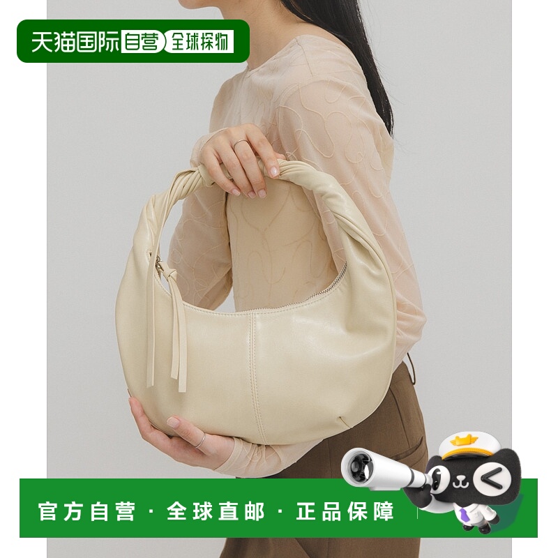 1h可退 日本直邮KBF 女装 圆形包 仿皮 手柄设计 单肩包 KBA72AA0