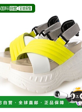 日本直邮YOSUKE 厚底带垫皮带凉鞋 [YO729BW20142] 4460061厚底鞋