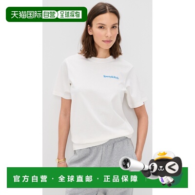 1h可退 香港直邮SPORTY & RICH 女士 Health is Wealth T恤