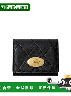 香港直邮BURBERRY 女士钱包 81116541 CO 黑色 Strand 钱包