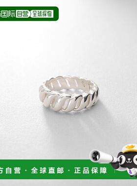 1h可退 日本直邮COCOSHNIK 女士银色大号克罗伊桑造型戒指 767612