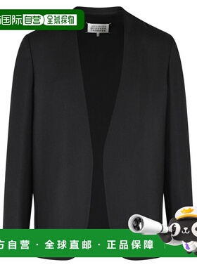 1h可退 香港直邮Maison Margiela 马丁 马吉拉 男士 黑色夹克 S50