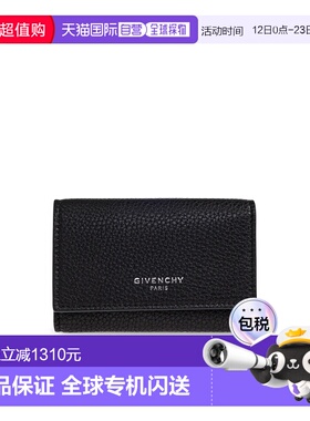 香港直邮GIVENCHY 男士卡包 BK60F0K213001 SS2026 黑色 Leather