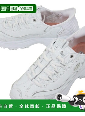 日本直邮斯凯奇 D-Lites-New Scene 运动鞋白色/银色WSL 150031