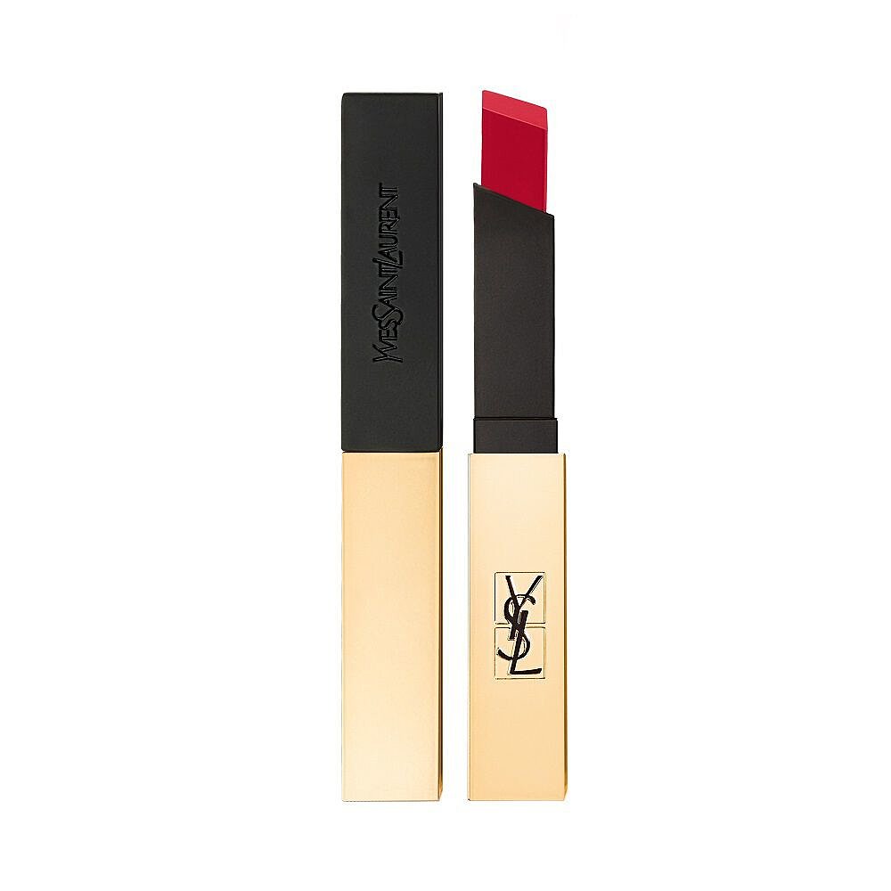 YSL 圣罗兰 细管小金条口红缎面绒雾唇膏 The Slim