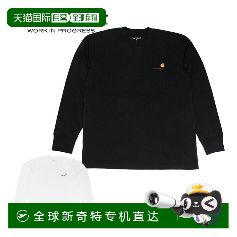 日本直邮Carhartt WIP Carhartt L/S AMERICAN SCRIPT T-SHIRT 美