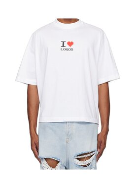 VETEMENTS 男士T恤 UA66TR695WWHITE SS2025 白色