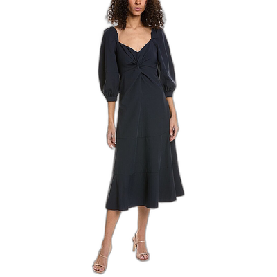 自营 cinq a septCinq à Sept Kristina 中长连衣裙 - 蓝色 美国