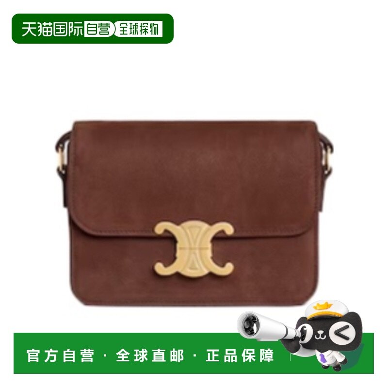 香港直邮CELINE 女士斜挎包 188423GUR18CH AW2025 红色