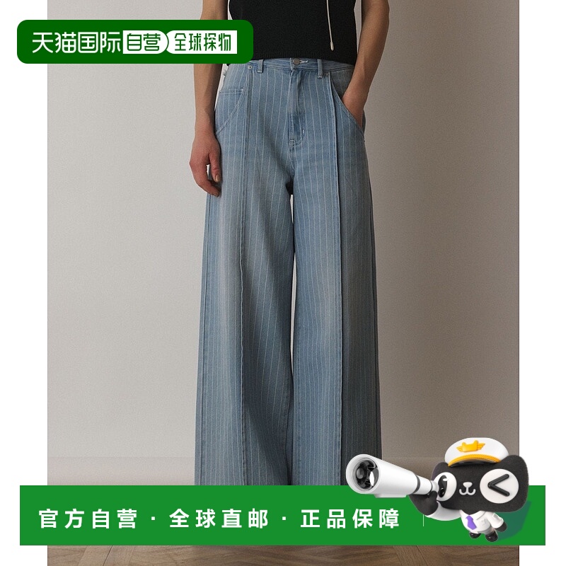 日本直邮GRACE CONTINENTAL Hickory Denim牛仔裤子阔腿裤